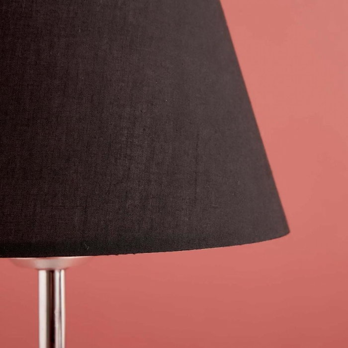 Opviq Lámpara de Mesa AYD-3404 Negro y Plata